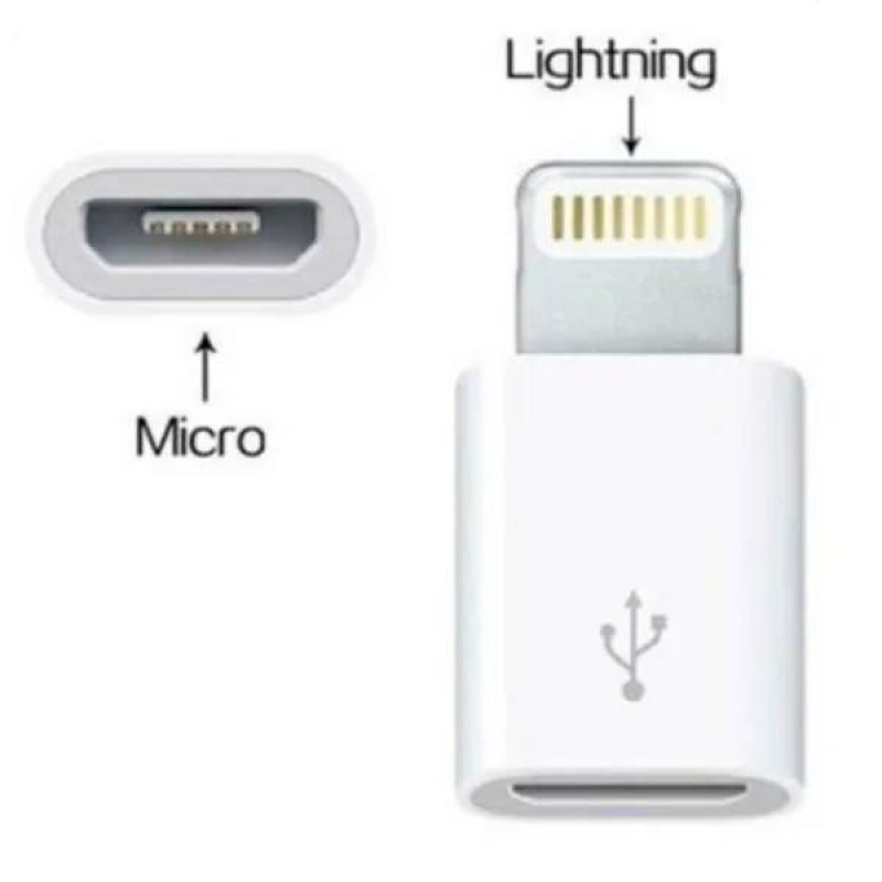 Jack chuyển cổng iPhone Lightning ra cổng micro USB