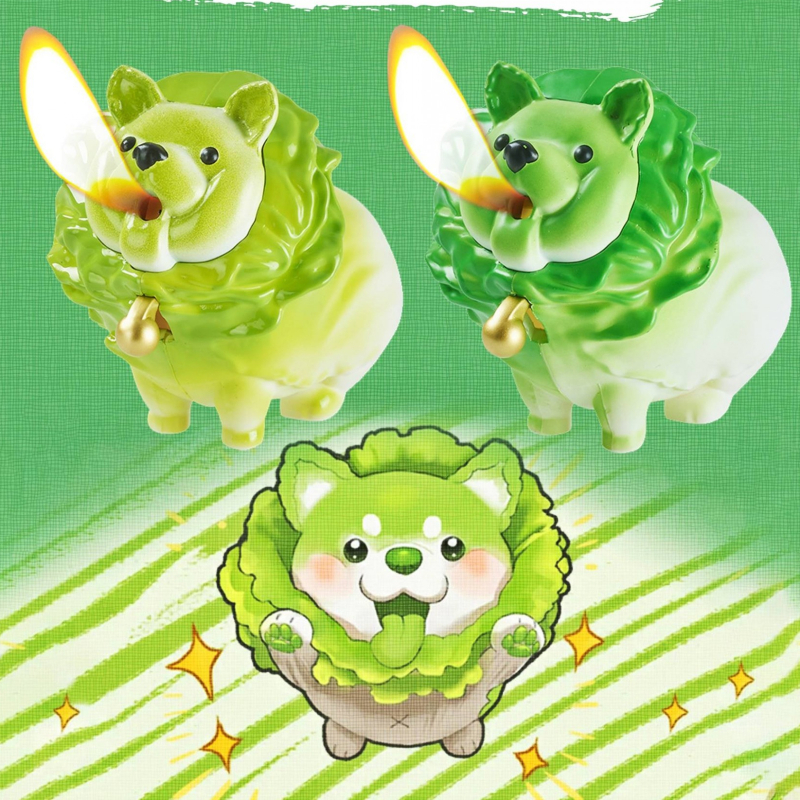 Bật lửa hình chó Shiba