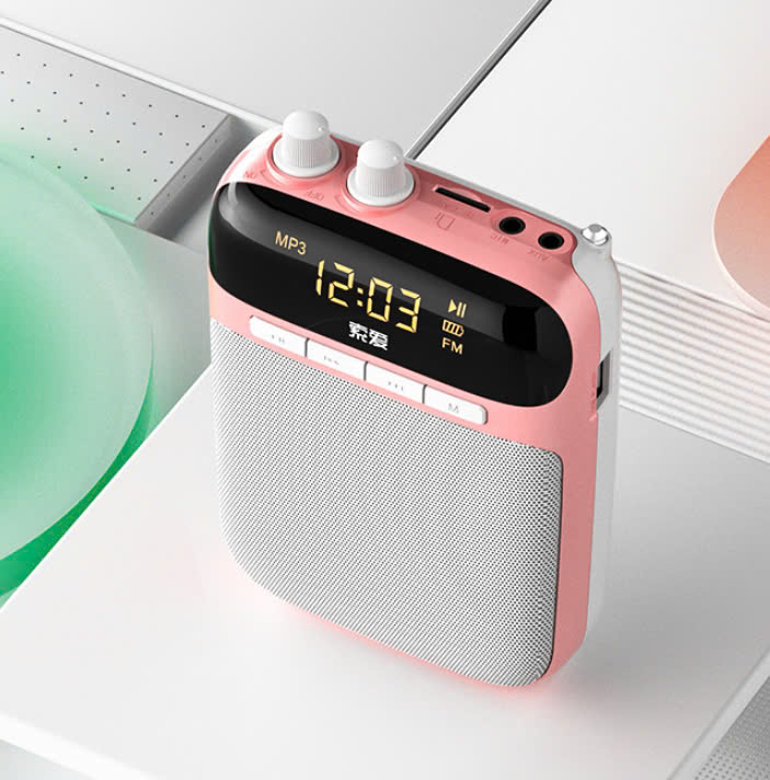 Loa trợ giảng kèm micro dây khuếch đại âm thanh