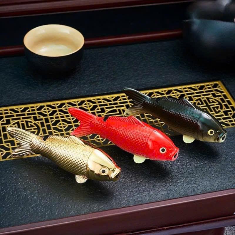 Bật lửa hình cá chép gas lửa khò
