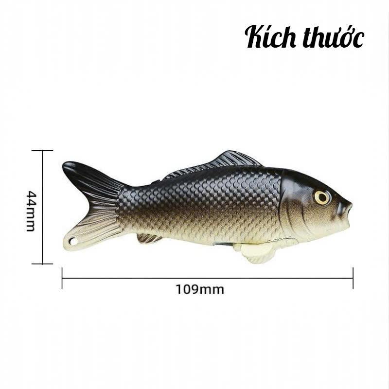 Bật lửa hình cá chép gas lửa khò