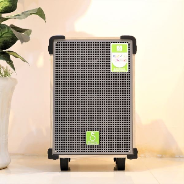 Loa karaoke SOK 338 - loa 2.5 tấc - kèm 2 micro không dây