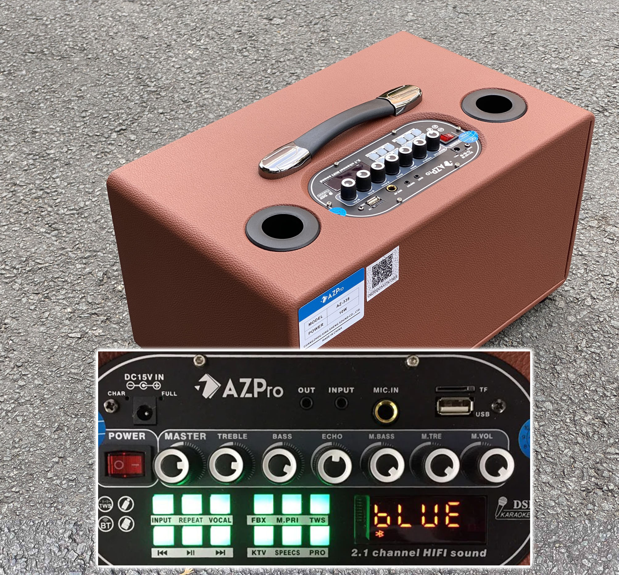 Loa karaoke AZPro AZ-338 chất lượng cao