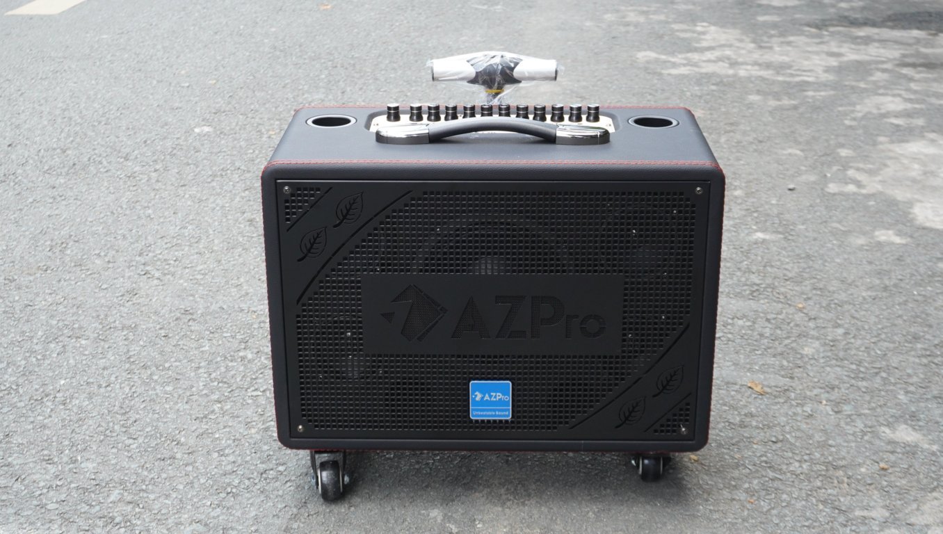 Loa karaoke AZPro AZ-316 kèm 2 micro không dây