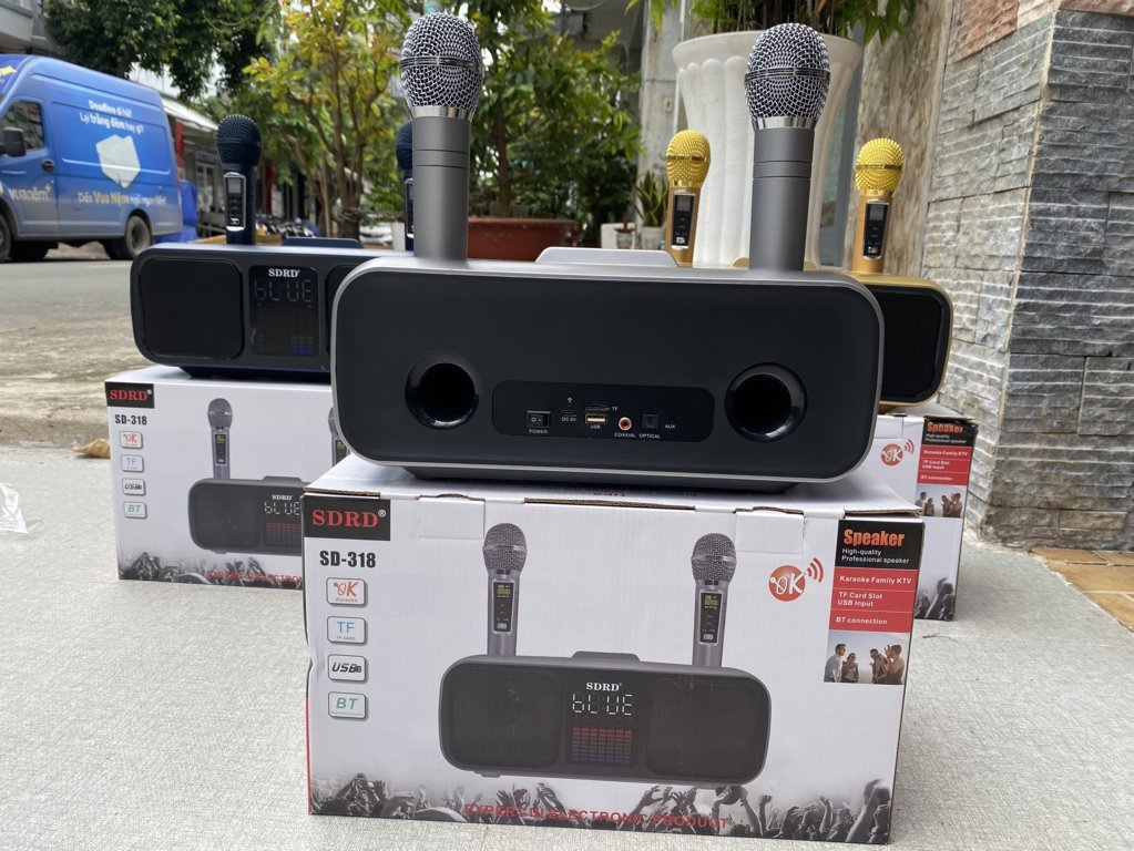 Loa karaoke SD-318 phiên bản cao cấp