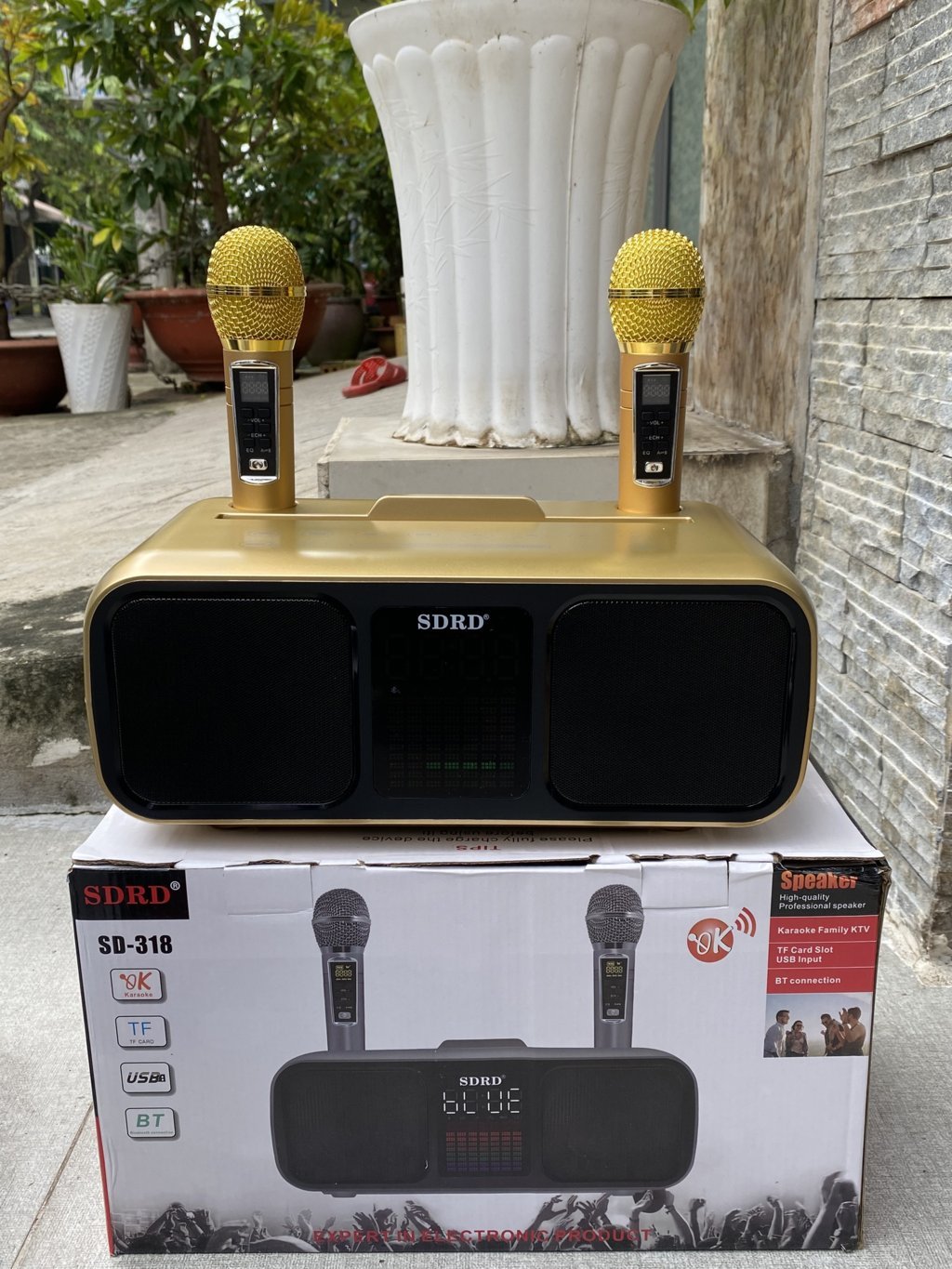 Loa karaoke SD-318 phiên bản cao cấp