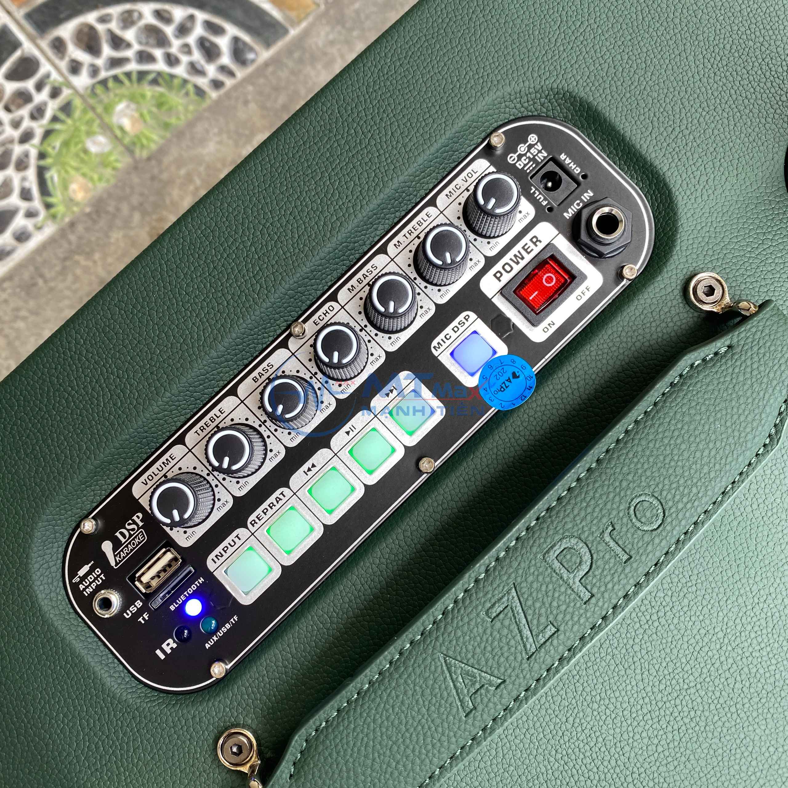 Loa Karaoke xách tay AZPro NK8 – Bass20 công suất 200W