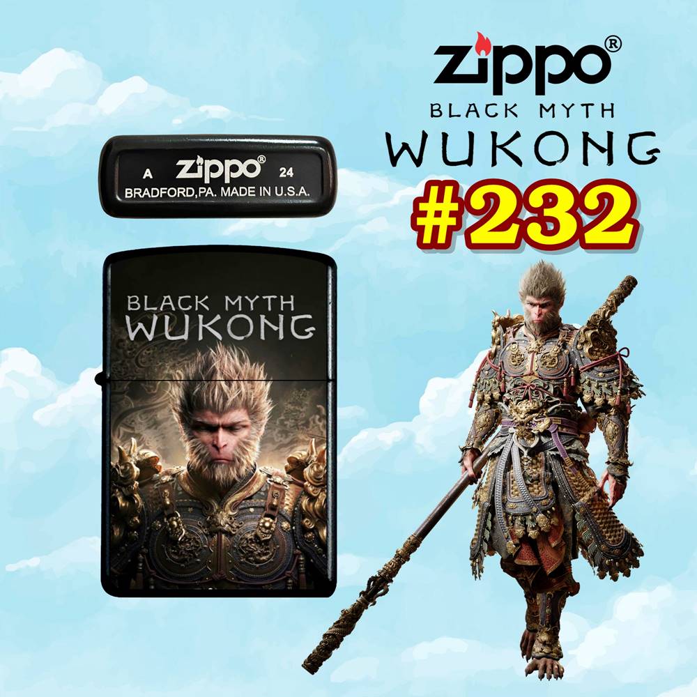 Bật lửa Zippo hình wukong xài xăng